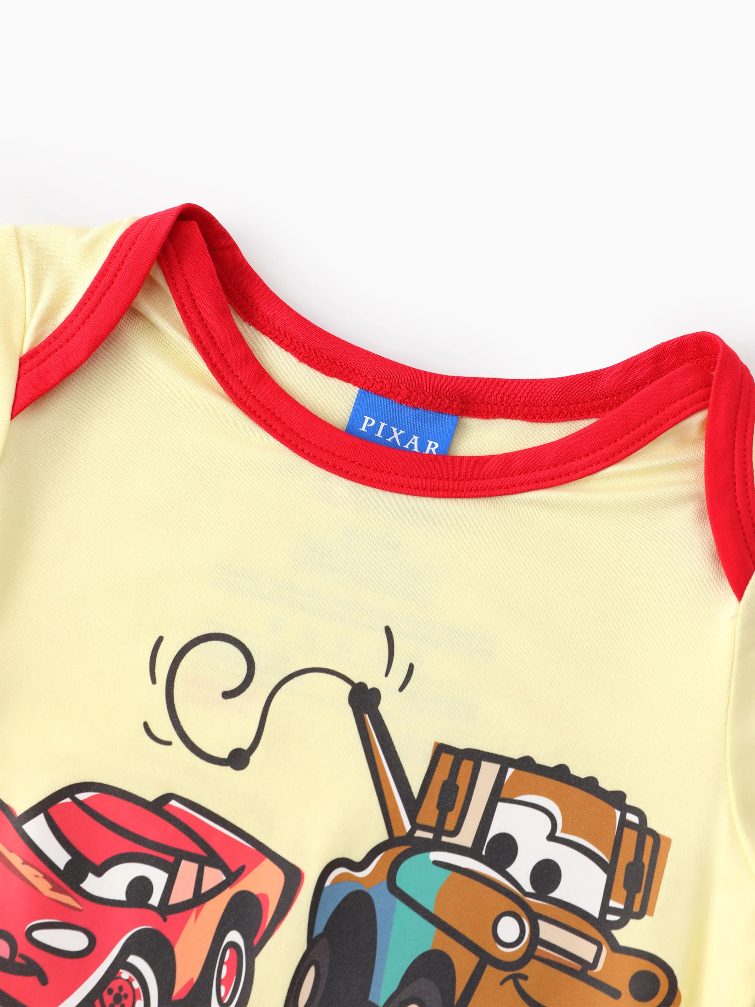 Cars Bamboo Baby Boy 3-Pack Lightning McQueen Printed Bodysuit Multi-color - Image 12