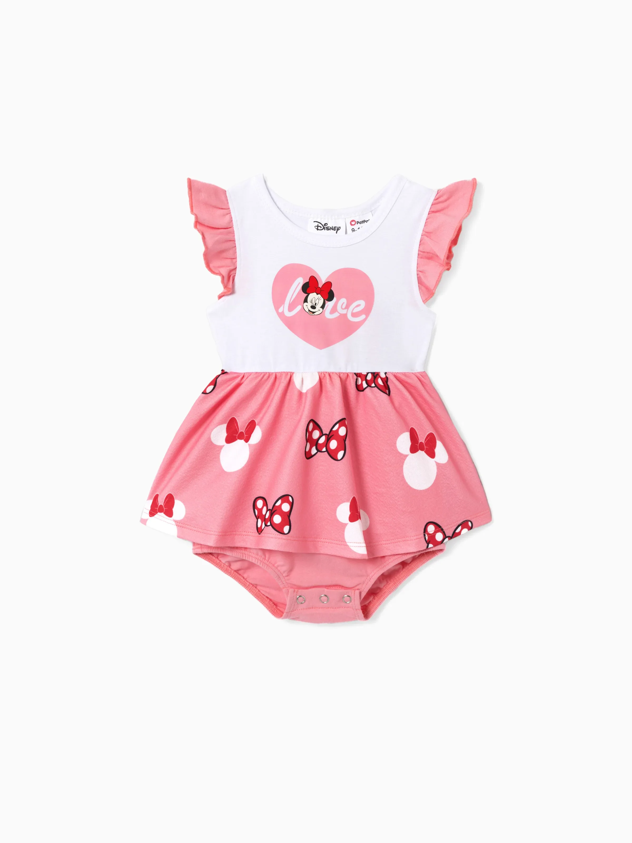 Disney Mickey and Friends Mommy & Me Minnie Heart-shaped Dress
Pink - Image 11