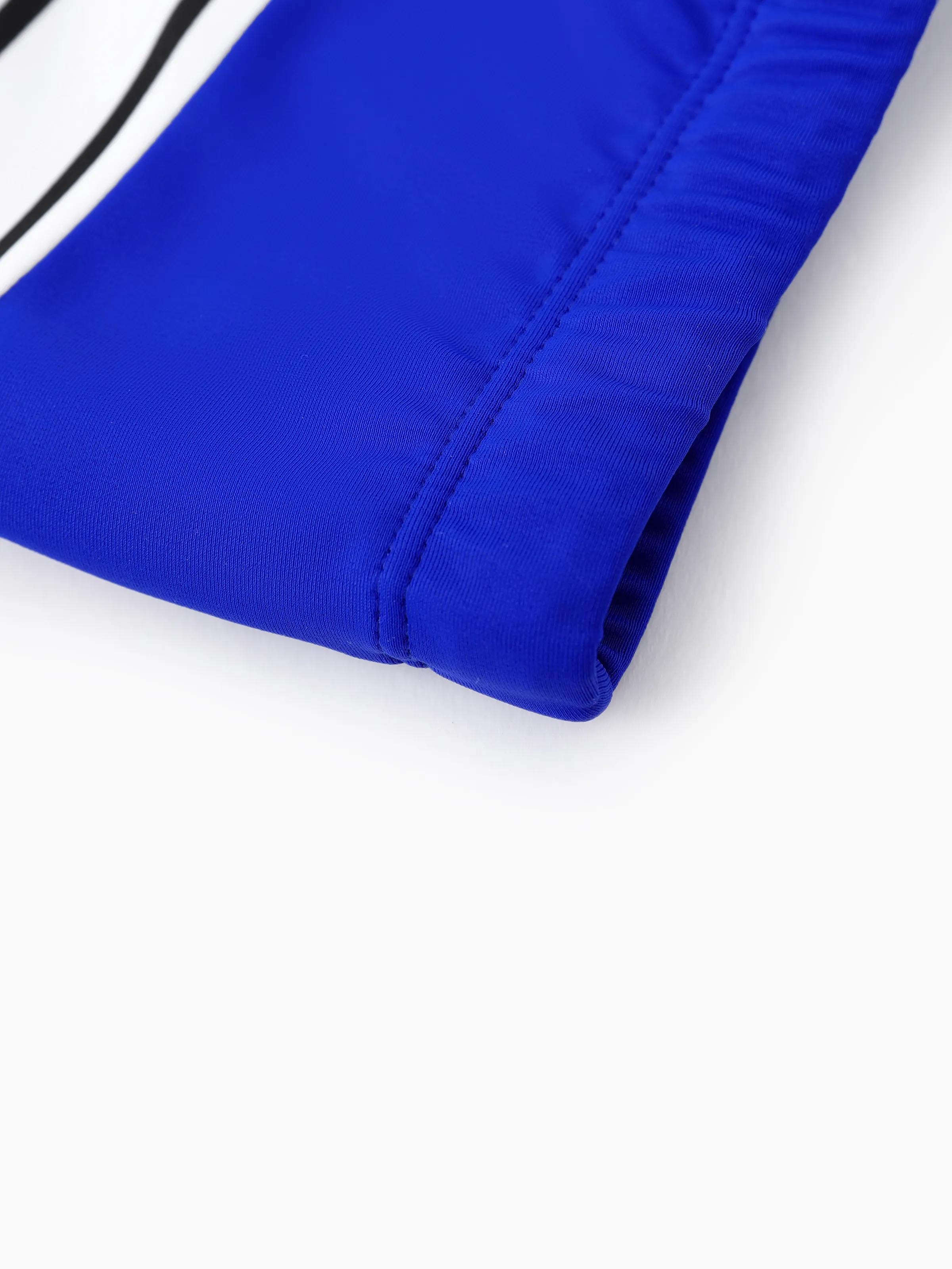 Family Matching Blue Drawstring Swim Trunks or Blue One-Piece Strap Swimsuit
Blue - Image 15