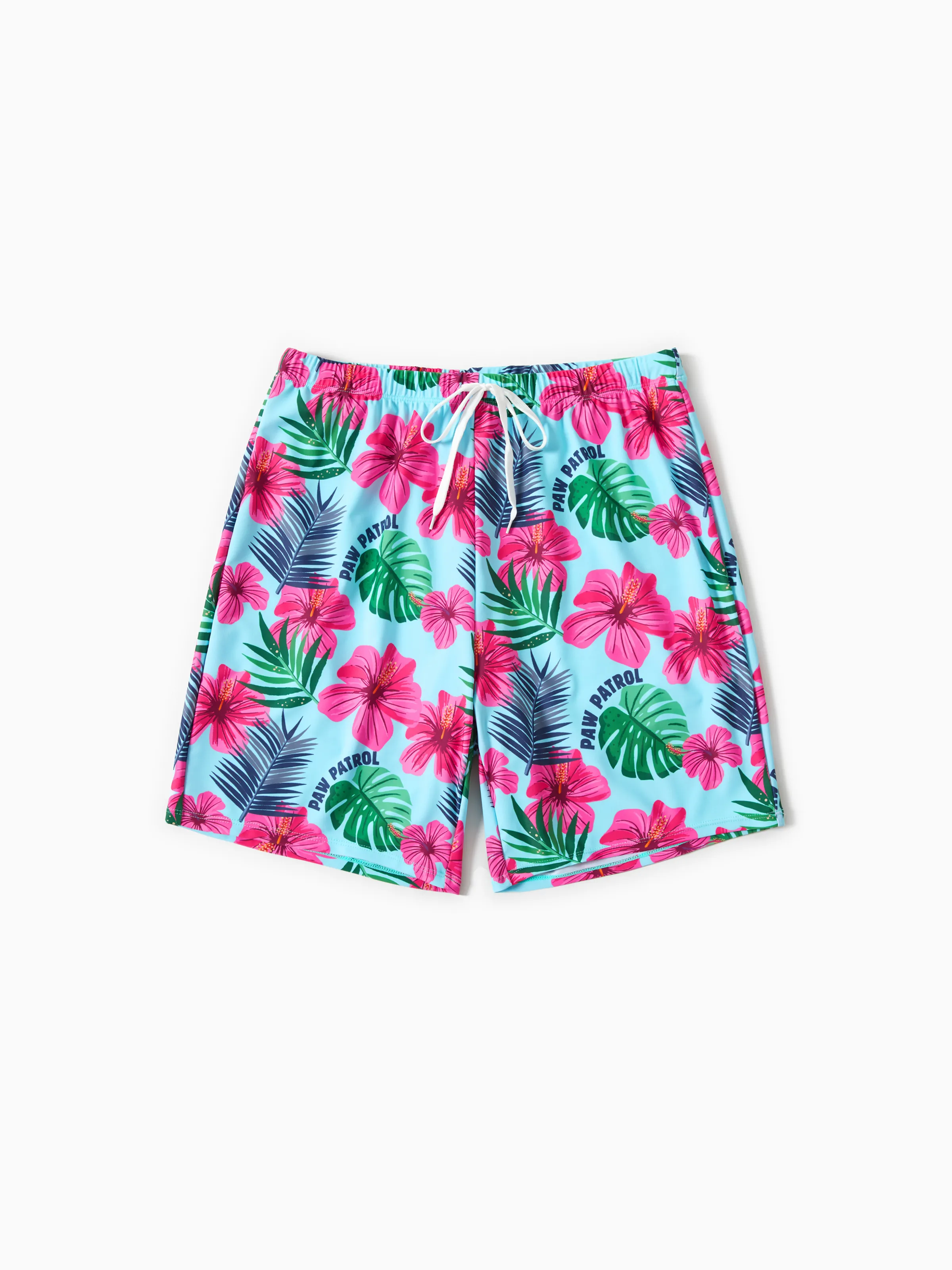 PAW Patrol Daddy & Daughter Large Flower All-over Print Swimsuit Roseo - Image 3