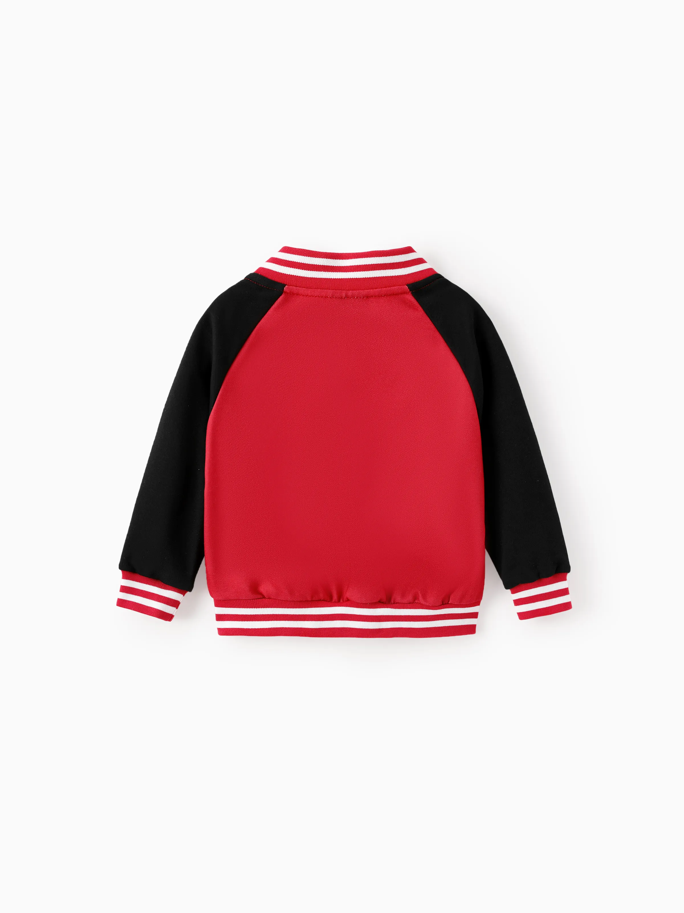 Star Wars Toddler/Kids Boy Darth Vader Childlike Character Graphic Colorblock Bomber Jacket Red - Image 2