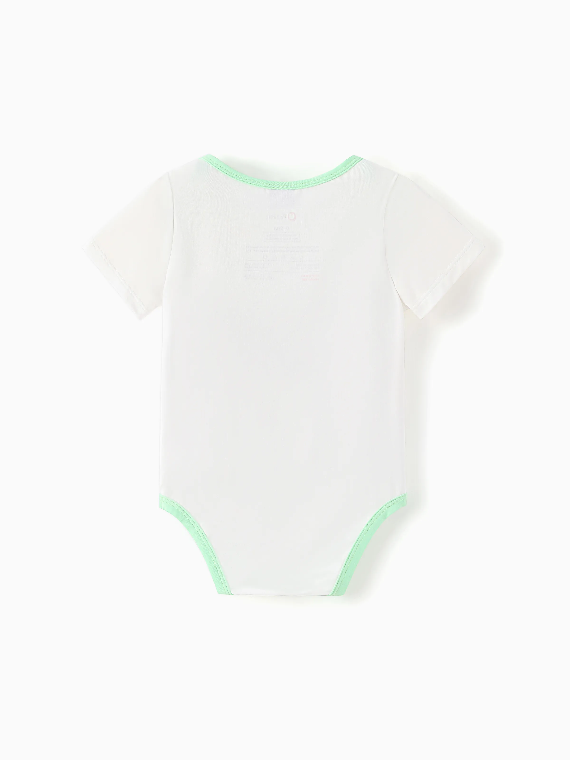 Toy Story Bamboo Baby Boy Buzz Lightyear Printed Bodysuit Color block - Image 9